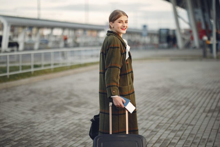 a smiling woman