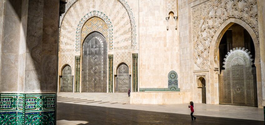 a mosque in morroco